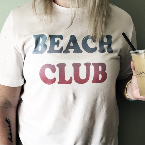 Bella Canvas Tops - Beach Club Tee